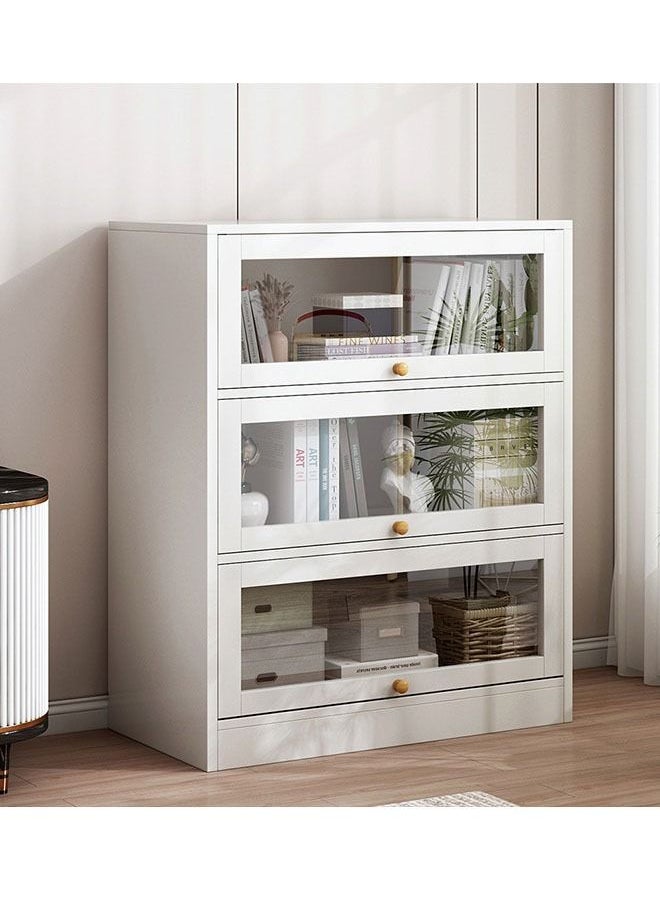 NKX 3-Tier Stackable Organizer Cabinet with Doors  - Image 3