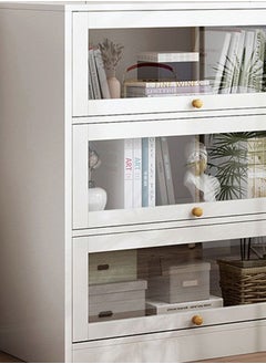 NKX 3-Tier Stackable Organizer Cabinet with Doors  - Image 4