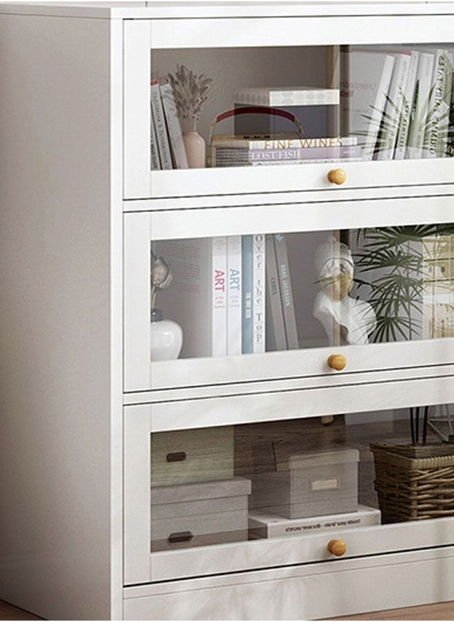 NKX 3-Tier Stackable Organizer Cabinet with Doors  - Image 4