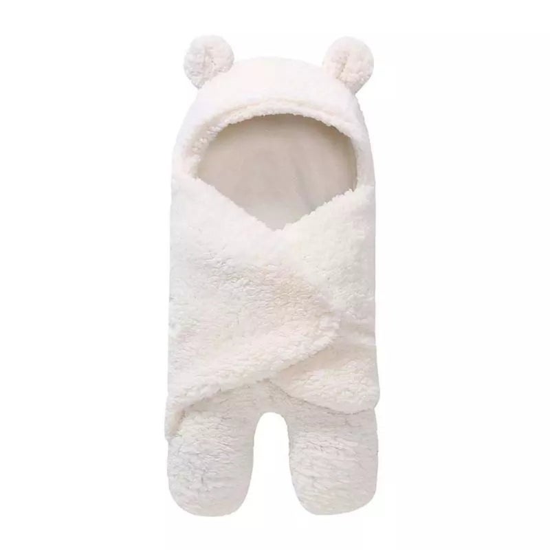 BRANDONN New Born Baby Blankets Combo Pack of Wrapper Cum Sleeping Bag with Baby Bath Towel Pack of 2 - Image 4