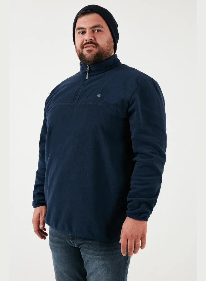 Buratti  Buratti Regular Fit Anti-Pilling Plus Size Brushed Cold-Resistant 2-Pack Men's Fleece POLAR 5906001BS2 for Men | Best Price UAE