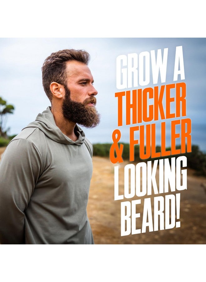 Wild Willies Beard Growth Dual Threat: Beard Growth Gummies and Serum Kit for Men - Biotin, Caffeine & Essential Growth Oil for Fuller, Thicker Facial Hair - Beard Vitamins & Enhance Beard Growth - Image 3