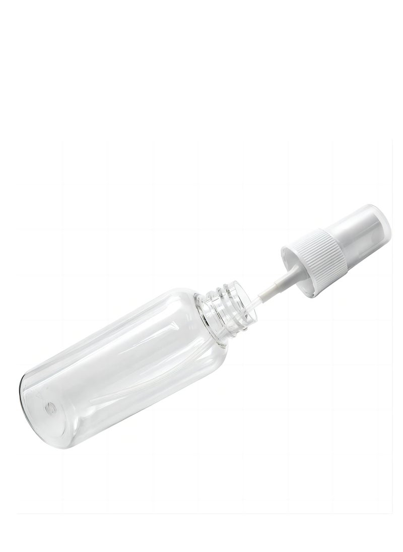 STORE77 6-Piece Refillable Spray Bottles for Dispensing Clear/White  - Image 3