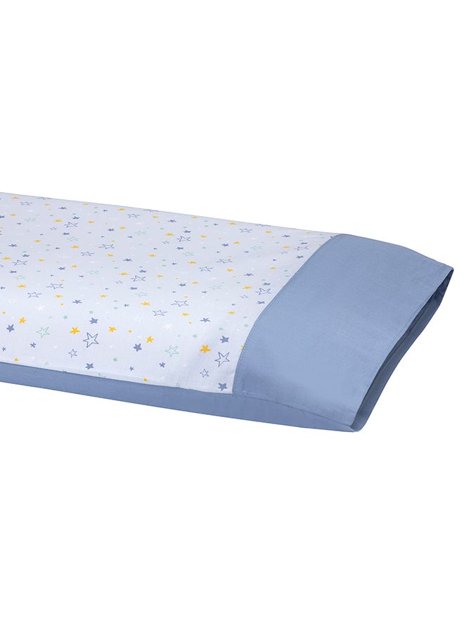 Clevamama - Clevafoam Toddler Pillow Case Blue - Image 1