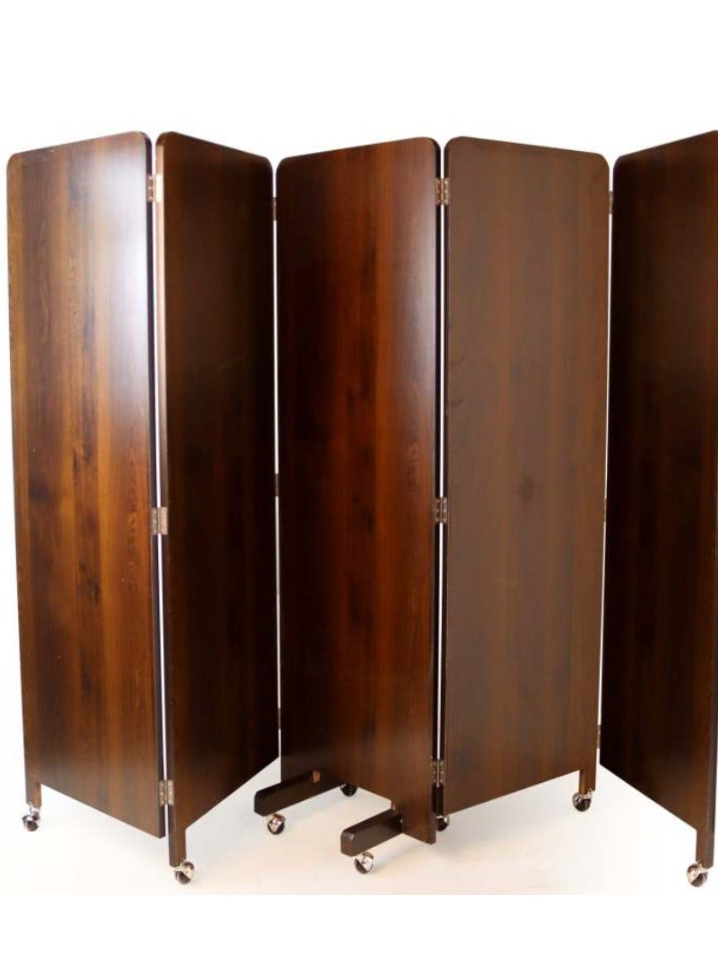 Other Manufacturer Room divider / partition, brown color, size 57*200 cm, height 185 cm