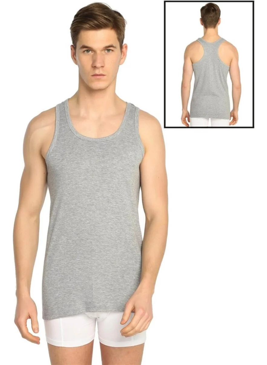 Tutku Passion 3 Pack Cotton Men's Rib Sports Undershirt
