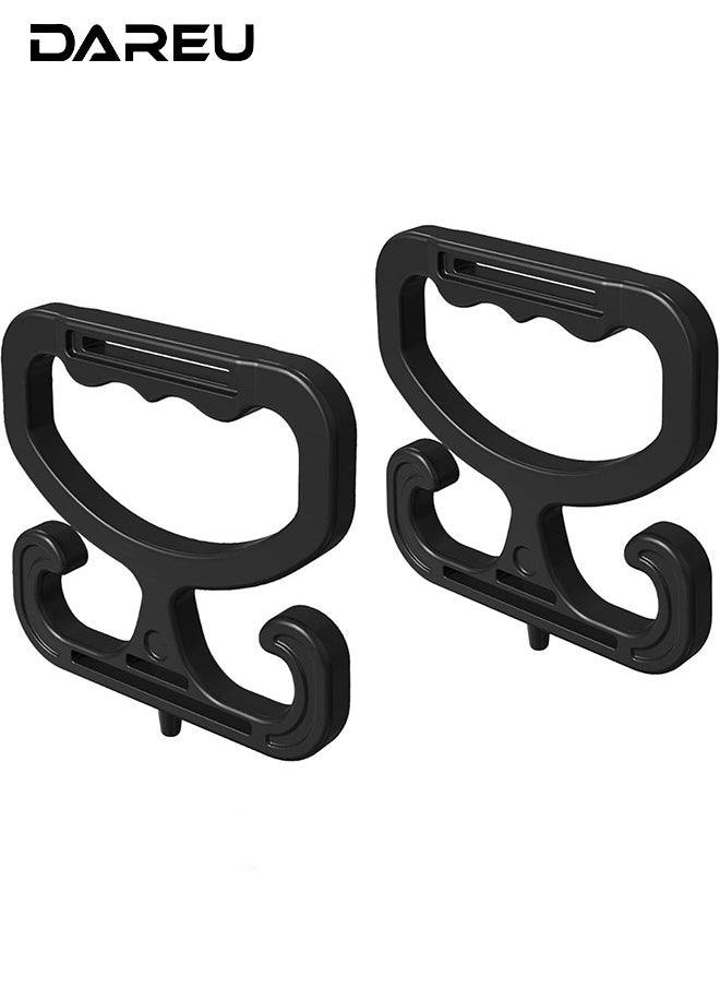 DAREU Heavy Duty Grocery Bag Handle – 2 Pack Bag Carrier Tool Holds Up to 80lbs – Reusable Shopping Bag Holder Grip for Multiple Bags, Hands-Free Carrying, Ideal for Home, Travel, and Elderly Use  - Image 1
