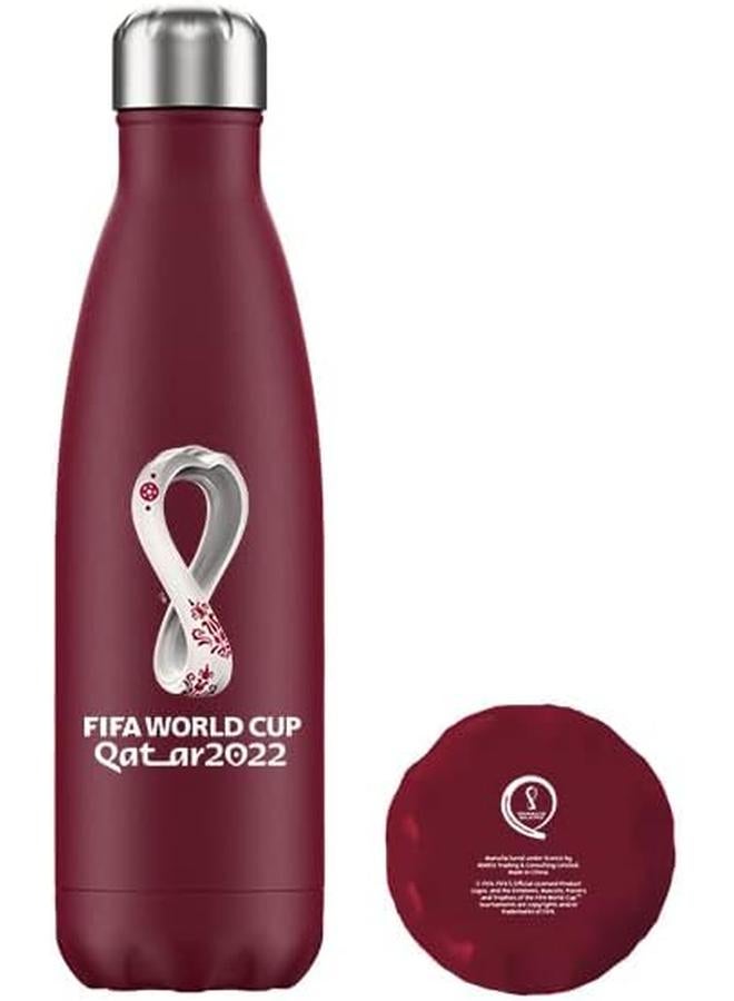 فيفا زجاجة مفرغة من الفولاذ المقاوم للصدأ بجدار مزدوج 500 مل كستنائي Rt5011021 - Image 3