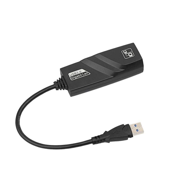 Ethernet Adapter USB 3.0 to 10/100/1000 Network RJ45 Lan Wired Adapter for Nintendo Switch, Wii, Wii U, Macbook, Chromebook, Windows 10, 8.1, Mac OS, Surface Pro- Black - Image 3