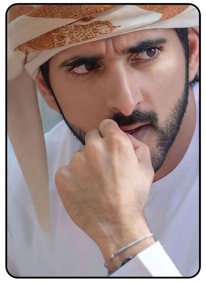 EYE CATCH Protective Case Cover For Apple iPad 6th Generation 9.7 Inch Sheikh Hamdan  - Image 1