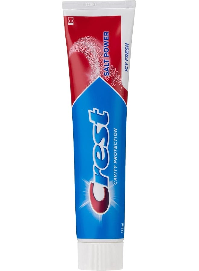 Crest Salt Power Icy Fresh Toothpaste, 125 Ml - Image 1