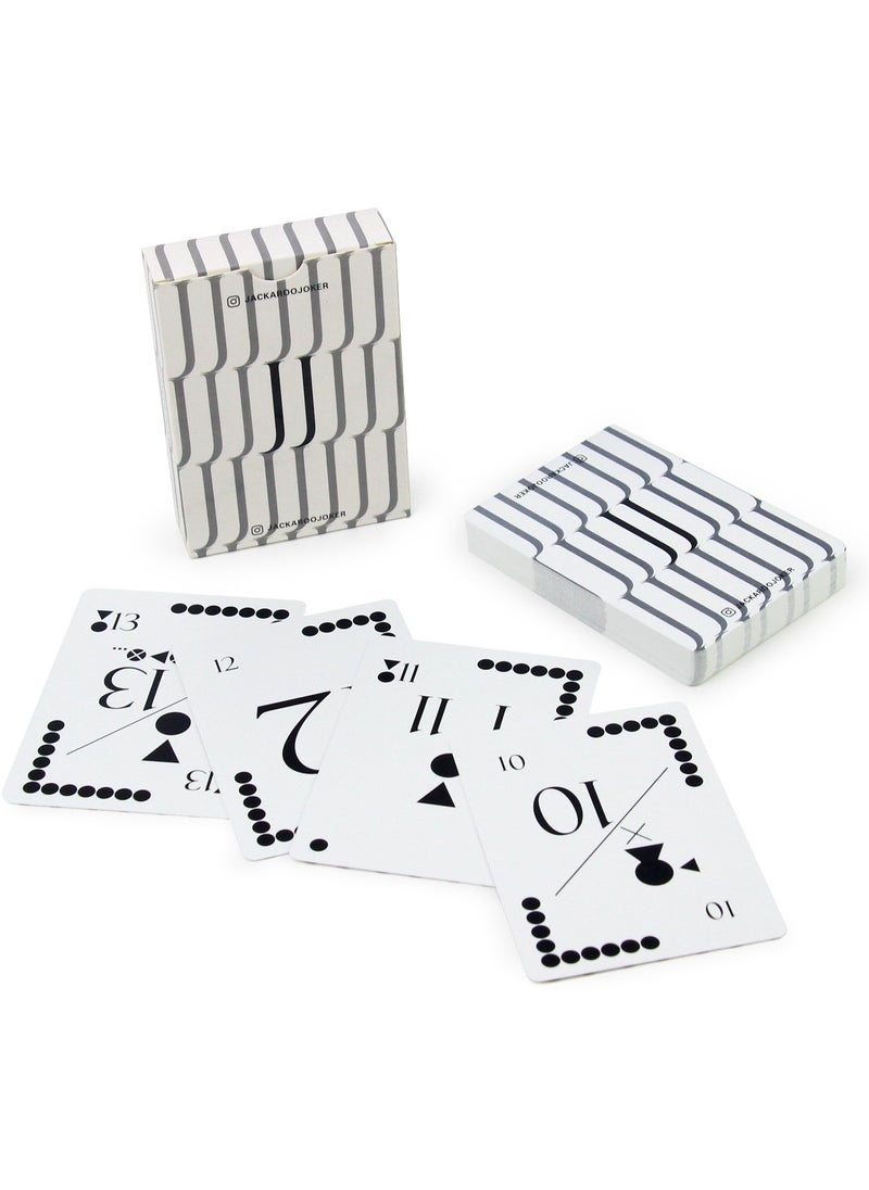 JACKAROOJOKER - Jackaroo Joker board game for 4 or 6 players white with jackaroo cards and marbles - Image 1
