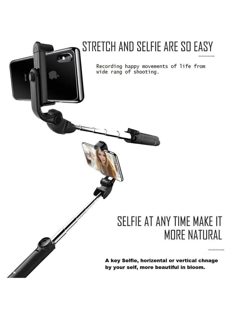 Generic - Ultimate Selfie Stick: Extendable Tripod with Bluetooth | Lightweight Aluminum | Compatible with iPhone, Samsung | Portable Design | Perfect for Photos & Video Calls - Image 1