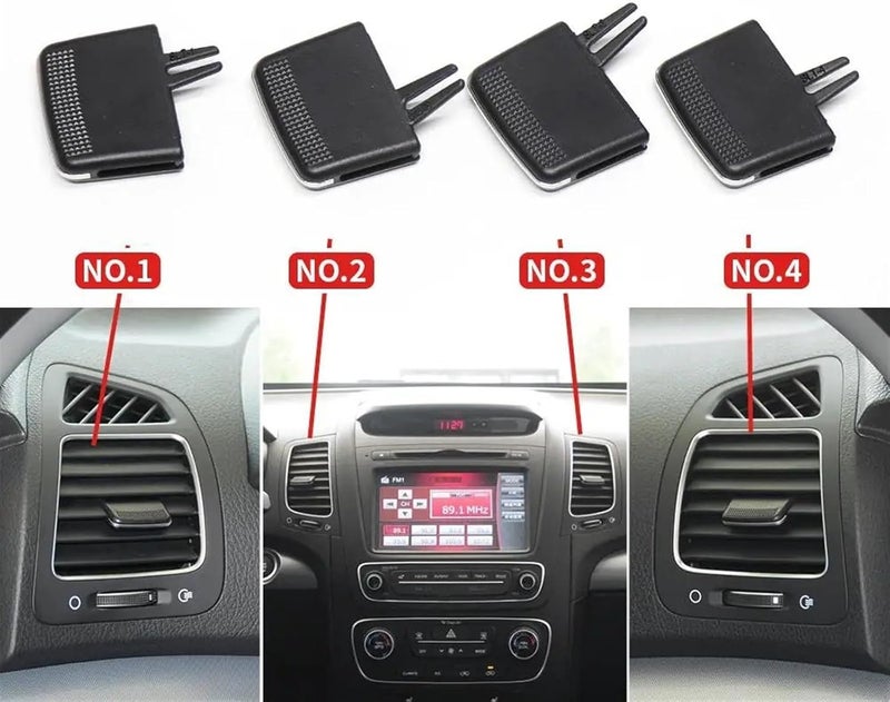 DEMULAX A/C Air Vent Outlet Tab Clip for Kia Sorento - Image 5