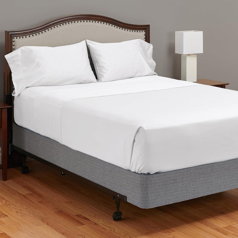 MyPillow MyPillow Giza Dreams Bed Sheets [Twin XL  White]  - Image 3