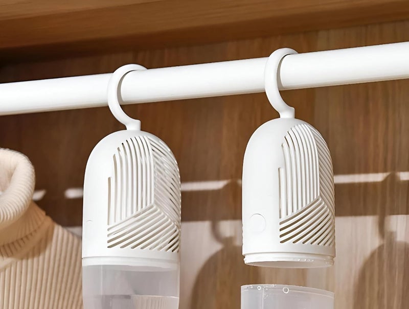 Dehumidifier with Built-in Hanging Hook, Easy to Install and Use, Suitable for Bathrooms, Storage Rooms and Closets, Effective Protection Against Humidity Multicolor - Image 2