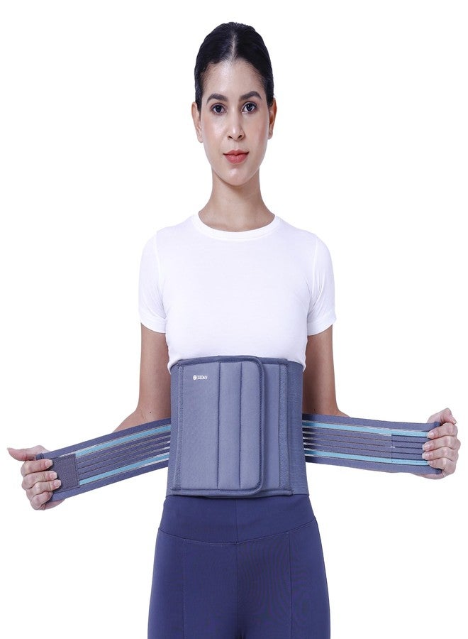 ZEDAN Abdominal Support Breathable Belt | Lower Back & Waist Support | After Delivery for Tummy Reduction | Lumbo Sacral | For Back Pain Relief & Recovery | For Men & Women | Universal - Image 2