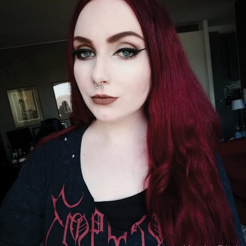 MANIC PANIC Classic Infra Red Semi Permanent Hair Color - Deep Mahogany Red Hair Dye for Women & Men That Lasts 4-6 Weeks - Vegan, Ammonia & Cruelty-Free - Create & Mix Custom Shades (4oz) - Image 5