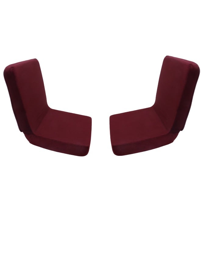 سمارت هوم كرسي ارضي - أريكة أرضية قابلة للتعديل ، كرسي بطبقة مخملية ناعمة وحشوة داخلية مريحة - Image 2