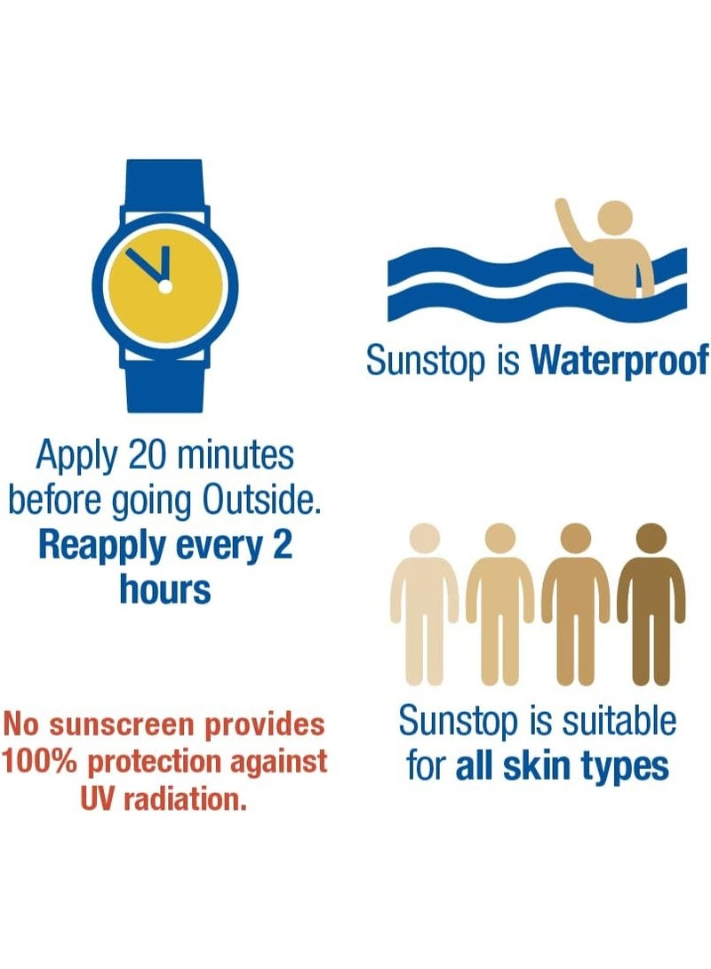 Sunstop Sunscreen Cream 120ml - Image 4