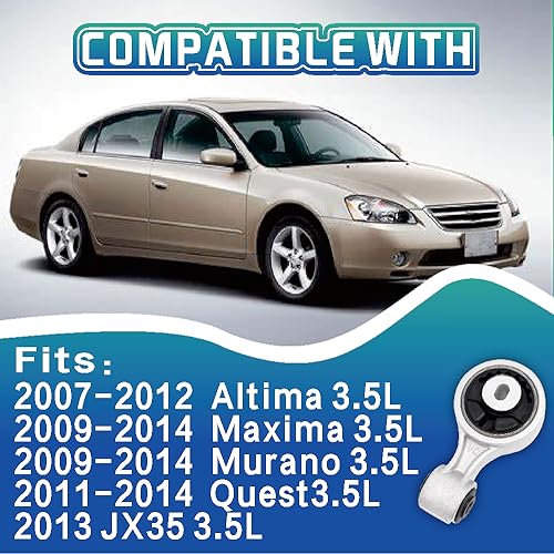 YBDDZH A7363 Front RightTorque Strut Mount - Altima '07-'12, Maxima '09-'14, Murano '09-'14, Quest '11-'14, JX35 '13 ,1pes - Image 2
