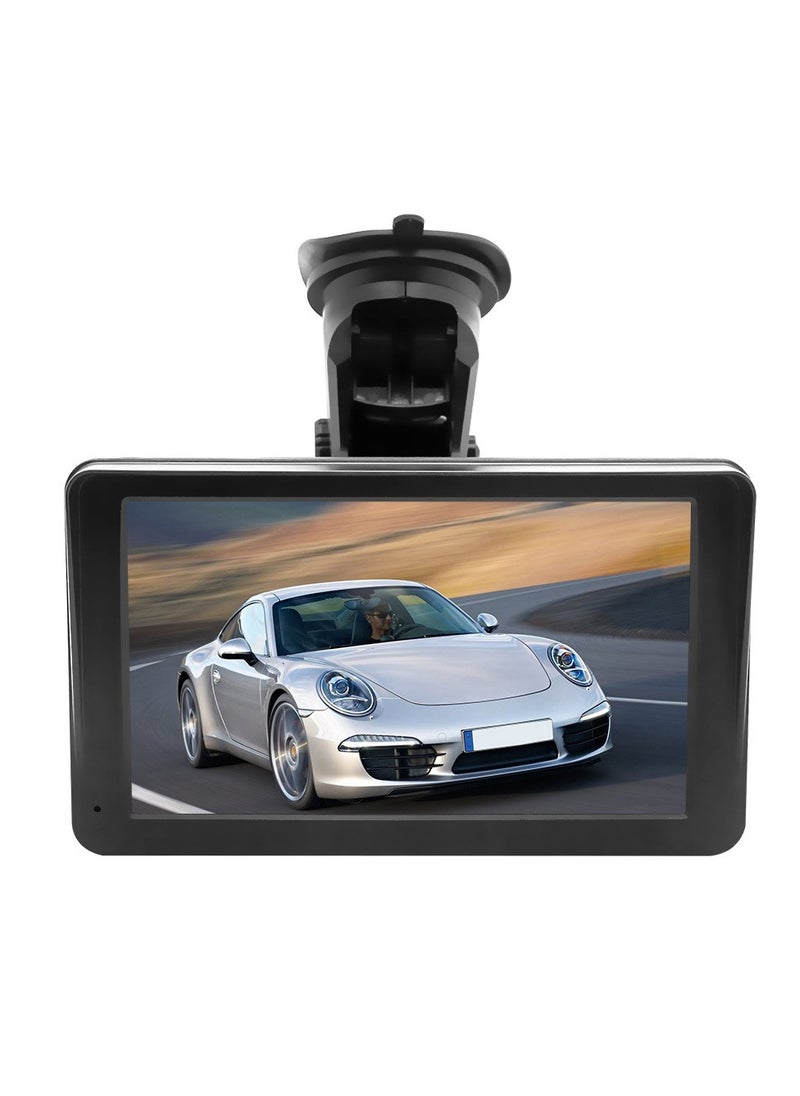 Furtey - 7 Inch Car Bluetooth Stereo MP5 Player , PND car navigation , FM Radio , Touch Screen Support Carplay , Auto Phone Link , Reversing Assist U-Disk/TF Card with Adjustable Bracket , Magnetic design - Image 1