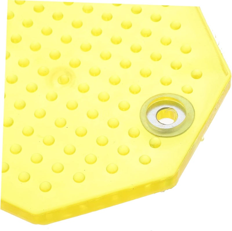2pcs Vehicle Lift Support Pads for Car Floor Jack, Heavy Duty Round Cowhide Rubber Anti-Slip Shock Absorption Mats, Sturdy Automotive Lifter Accessories for Auto Service and Repair - Image 3