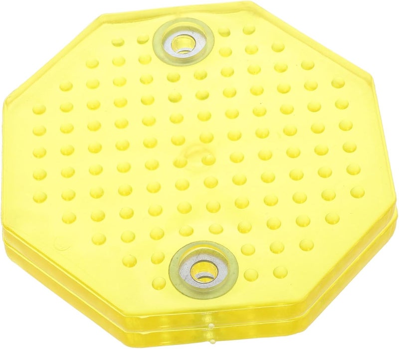 2pcs Vehicle Lift Support Pads for Car Floor Jack, Heavy Duty Round Cowhide Rubber Anti-Slip Shock Absorption Mats, Sturdy Automotive Lifter Accessories for Auto Service and Repair - Image 1