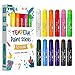 JUPITEARTH 12 Colors Tempera Paint Sticks with 120 PDF Coloring Pages and 30 Stickers Quick Drying Smooth NonToxic and Washable Paint Sticks for Kids Drawing on Pumpkin Wood Rock Glass - Image 3