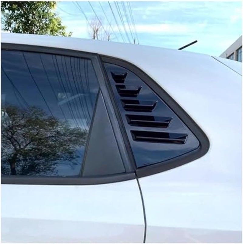 QASULER Car Rear Louver Window Cover for VW Polo MK6 - Image 3