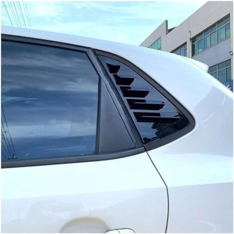 QASULER Car Rear Louver Window Cover for VW Polo MK6 - Image 5
