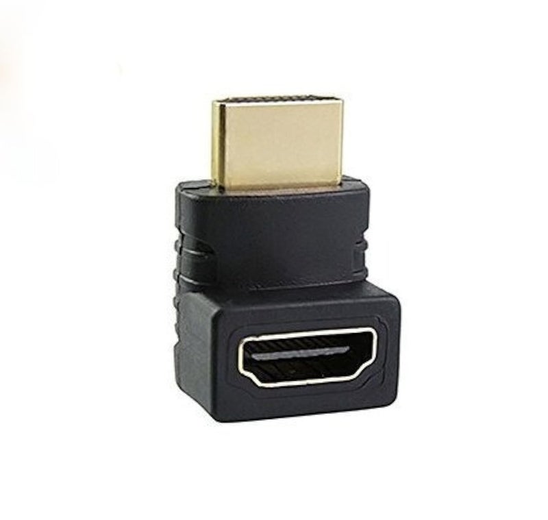 CABLESETC HDMI 270 Degree Port Saver Right Angled Male to Female Connector Adapter LED TV - Image 4