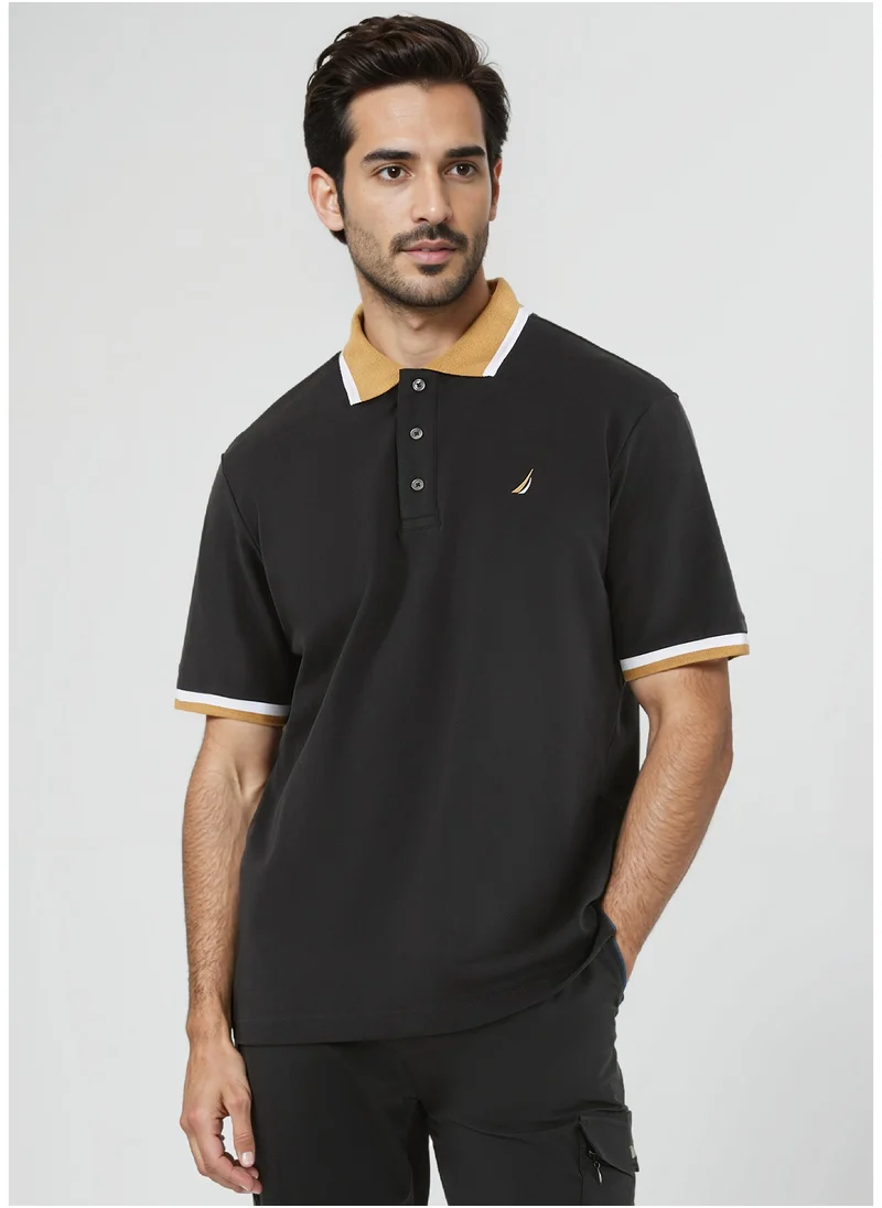 نوتيكا Basic Regular Fit Premium Cotton Logo Polo Shirt