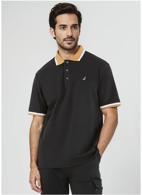 Basic Regular Fit Premium Cotton Logo Polo Shirt