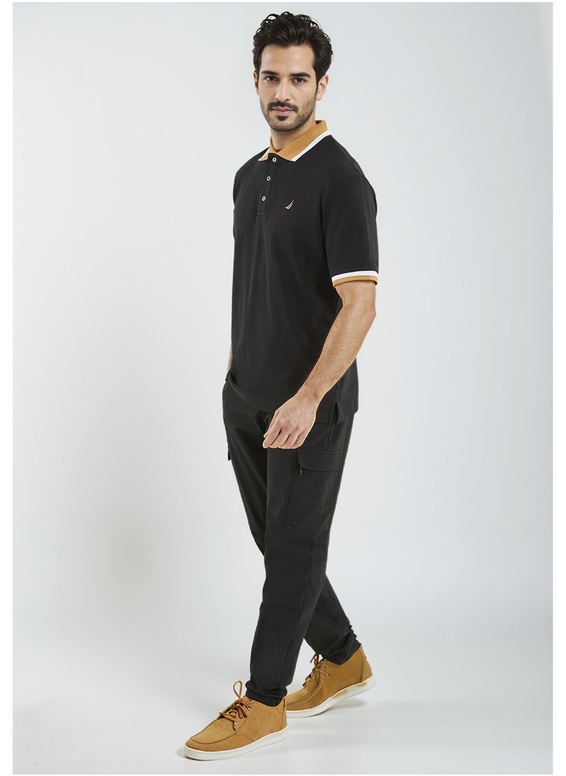 NAUTICA - Basic Regular Fit Premium Cotton Logo Polo Shirt - Image 1