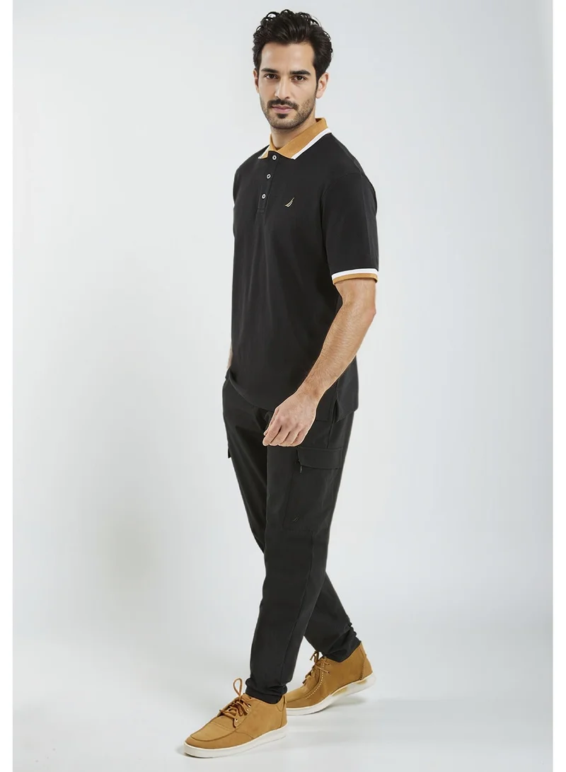 NAUTICA Single Basic Regular Fit Premium Cotton Logo Polo Shirt for Men | Best Price UAE