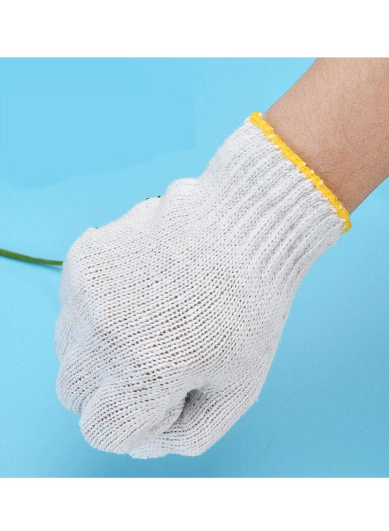 SYOSI 5 Pairs of Skidproof Gloves Anti- Scald Thermal Insulation High Temperature Resistance Baking Gloves Garden Home Decoration Gloves for Man Woman (Random Color) - Image 3