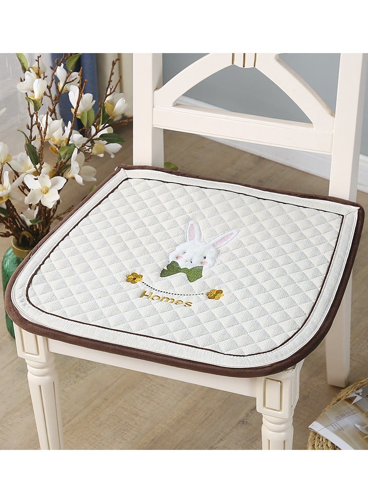 EBMINI Memory Cotton Anti Slip Dirt Resistant Banana Cushion Waist Protection Chair 