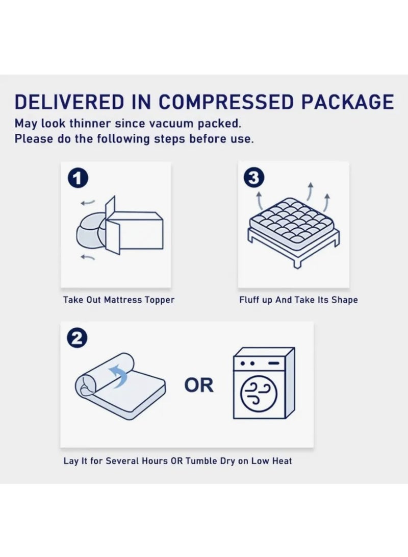 مراتب أرضية، مراتب محمولة قابلة للطي، مراتب تخييم، مراتب غرفة ضيوف، حصائر نوم تاتامي، نماذج مريحة لخريفي وشتوي، مناسبة لغرف النوم، الشقق، المهاجع - مجموعة متنوعة من الألوان، فردية، مزدوجة، كينغ، بحجم قياسي - Image 5