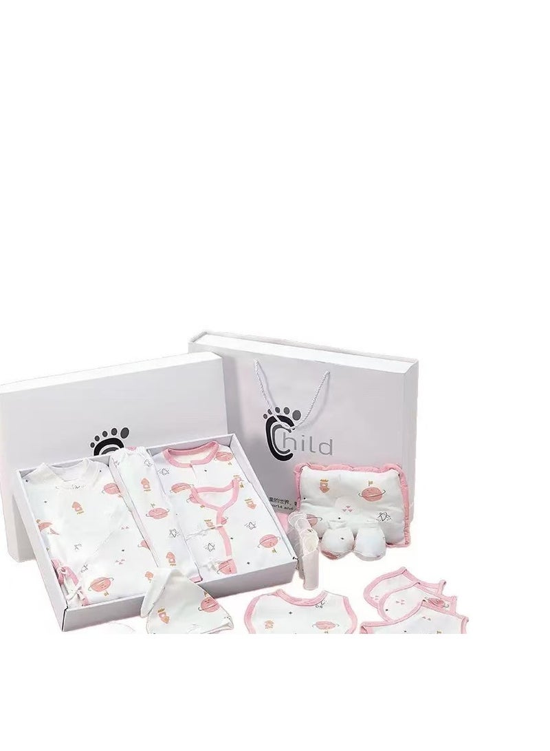 bbet 22PCS Newborn Baby Gift Set, Newborn Layette Gift Set for Boys and Girls, Babies Essential Clothes Accessories with Baby Blanket, 100% Premium Cotton, for Spring Summer Autumn Winter Four Seasons - Image 5