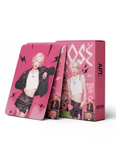 NIBEMINENT 55 Pcs Kpop ROSE APT. Lomo Cards Card For Fans Collection Gifts  - Image 3