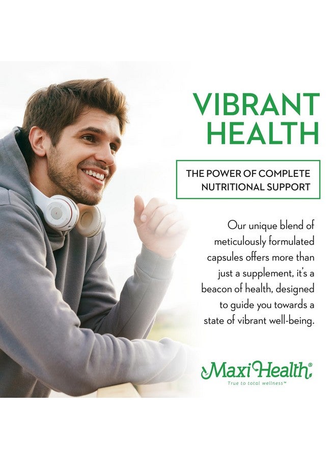 Maxi Health ماكسي هيلث - متعدد الفيتامينات للنساء والرجال - فيتامينات يومية للرجال والنساء تحتوي على 30 عنصر غذائي بما في ذلك الحديد والزنك والبروبيوتيك وفيتامينات دعم المناعة والمزيد - كبسولات ماكسي سهلة البلع، 120 كبسولة - Image 5
