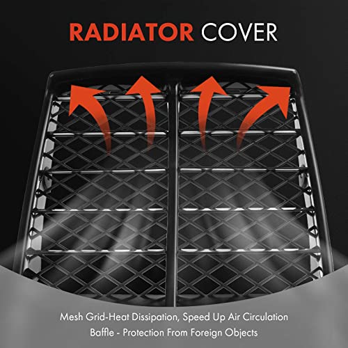 A-Premium Black Plastic Gas Tank Side Covers with Grill Compatible with Yamaha Banshee 350 1987-2006 2-PC Set - Image 5