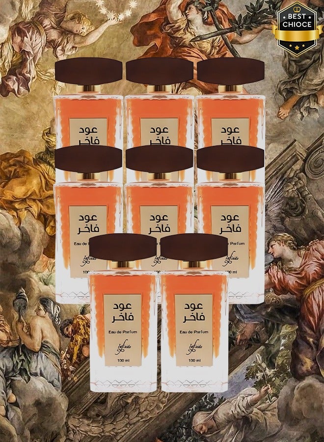 Infinite 8 Pieces Oud Fakhir Perfume 100ml - Image 1