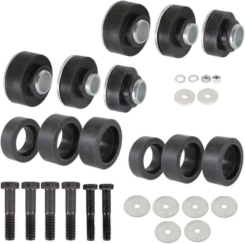 LABLT Subframe Mount Bushings Kit for 1967-1981 Camaro, 1967-1972 Firebird, 1968-1974 Nova, 1968 Chevy II - Image 2