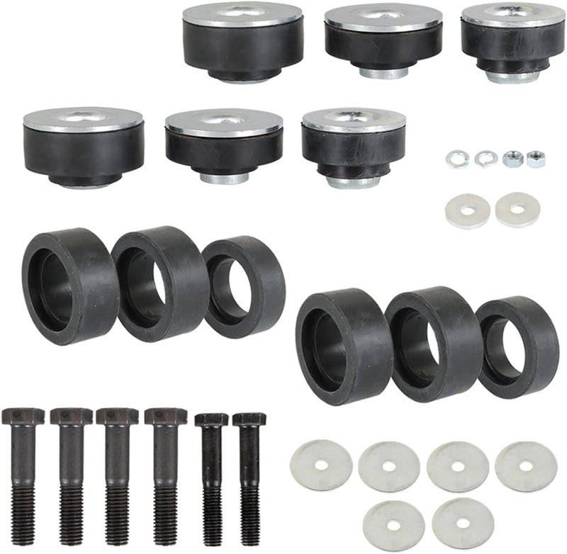LABLT Subframe Mount Bushings Kit for 1967-1981 Camaro, 1967-1972 Firebird, 1968-1974 Nova, 1968 Chevy II - Image 3