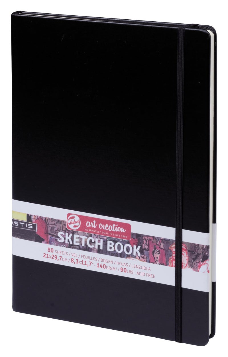 Talens Art Creation Sketchbook Black 9X14 cm 140 Grams 9314001M