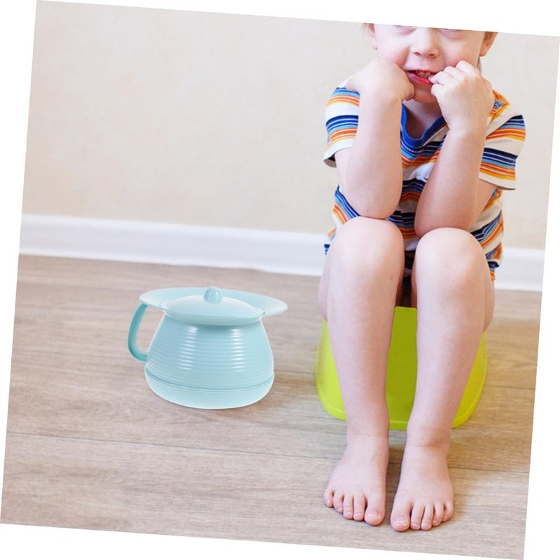 Kids Portable Plastic Urinal Potty With Lid For Boys And Girls Travel Friendly Pee Bucket Easy To Clean And Carry - Image 5