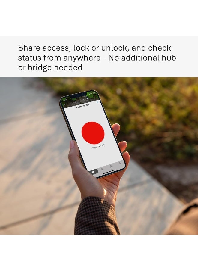 Yale Assure Lock 2 Keypad with Wi-Fi in Black Suede - Image 5