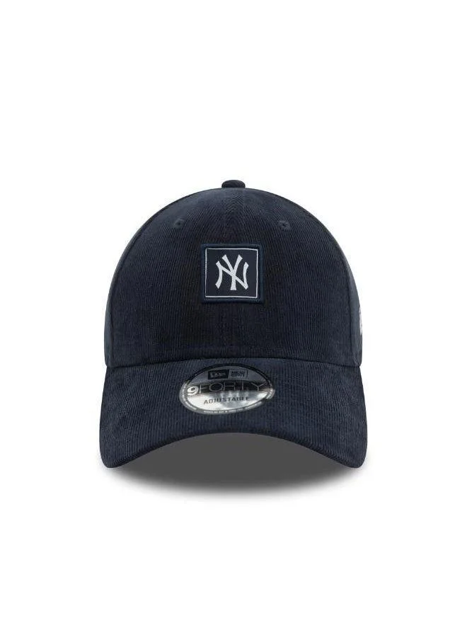 نيو ايرا 9Forty New York Yankees Cord Patch Cap